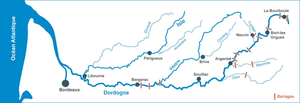 Barrages Dordogne